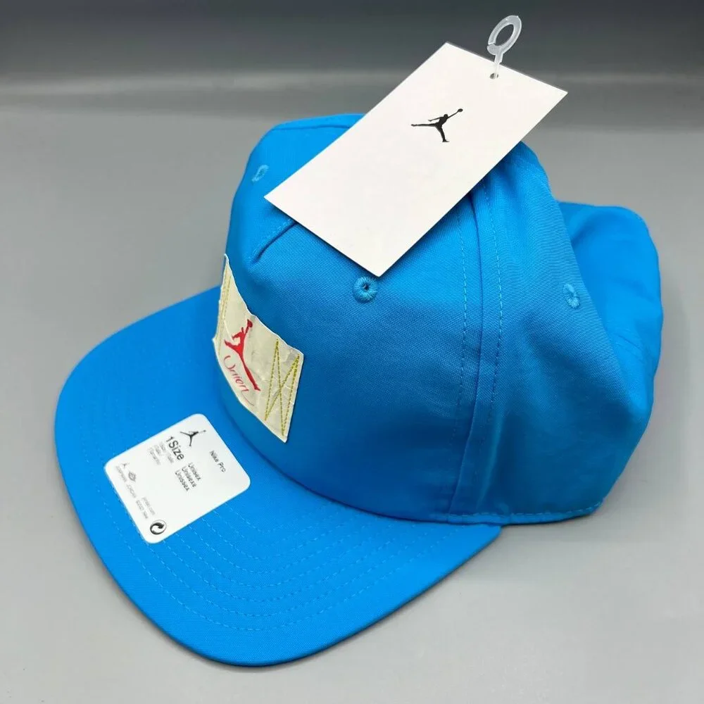Air Jordan x Union Hat Men Blue Jumpman Snap‎ Back Cap New